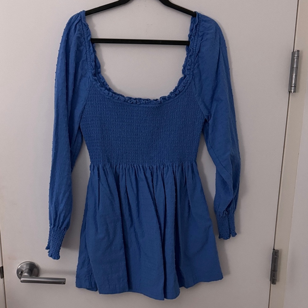 Hill House Norah Nap Dress Hydrangea Blue